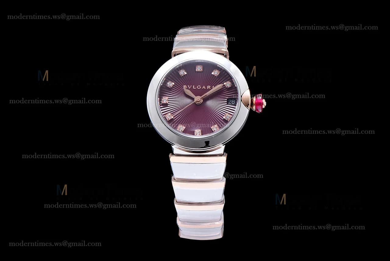 Bvlgari LVCEA Series RG/RG TT Red BVF Automatic/Quartz 102198 LU33WSPGSPGD/11