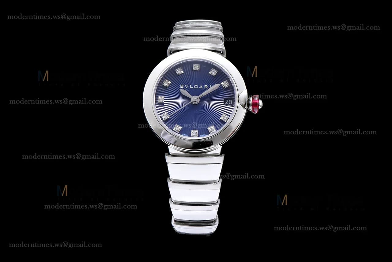 Bvlgari LVCEA Series SS/SS Blu BVF Automatic/Quartz 102199 LU33WSSD/11