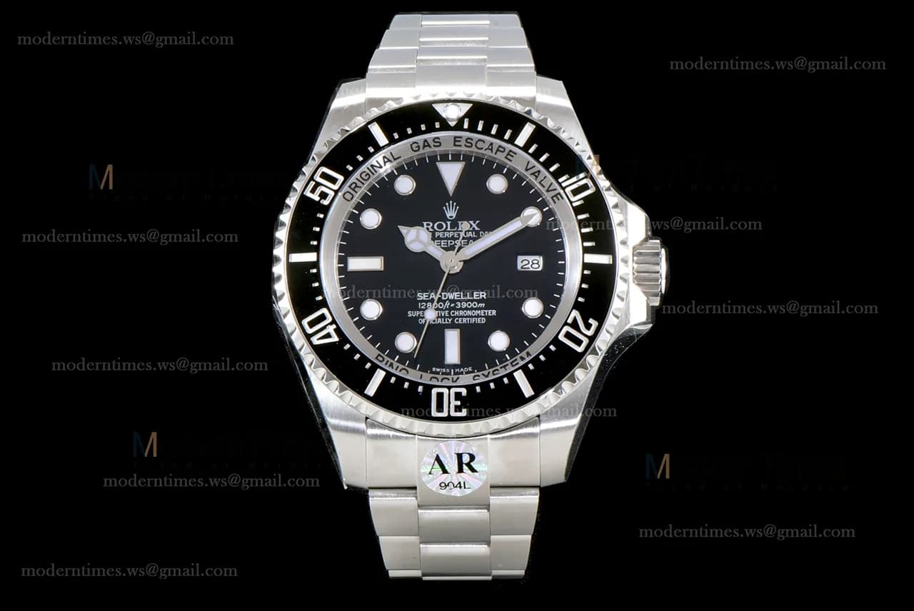 Rolex Sea Dweller Series SS/SS Cer Blk ARF Automatic m126660-0001