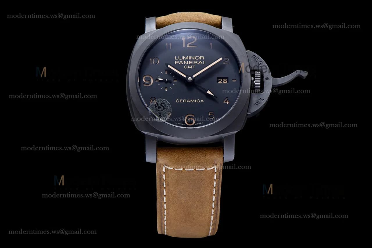 Panerai Luminor 1950 Series Cer/LE Blk/Bro VSF P.9001 Automatic PAM00441