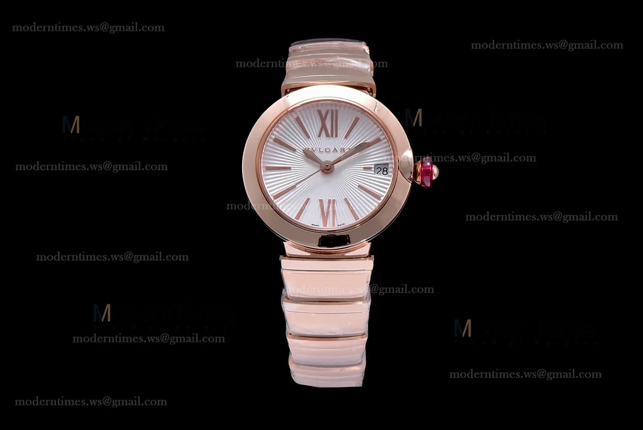 Bvlgari LVCEA Series RG/RG Wht BVF Automatic/Quartz