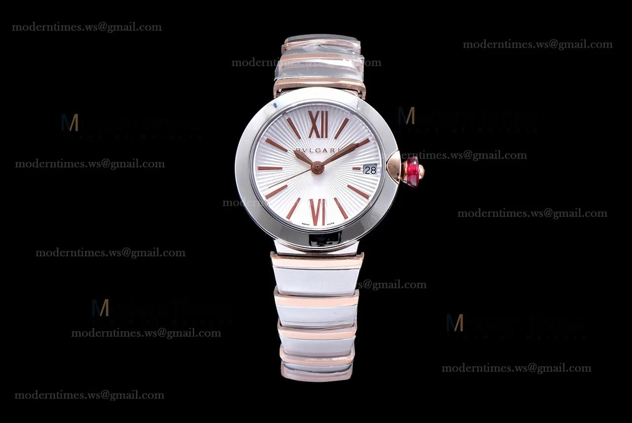 Bvlgari LVCEA Series RG/RG TT Wht BVF Automatic/Quartz 102197 LU33C6SSPGD
