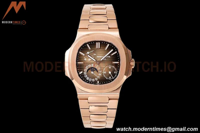 Patek Philippe - Nautilus 5712/1R 40mm RG/RG Brn/Stk ZF A240