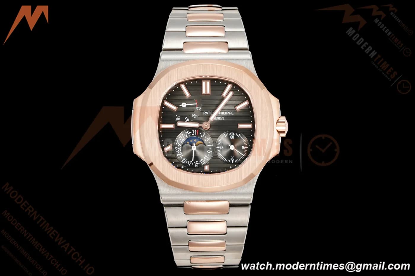 Patek Philippe - Nautilus 5712GR 40mm RG/SS Grey/Stk 3KF A240