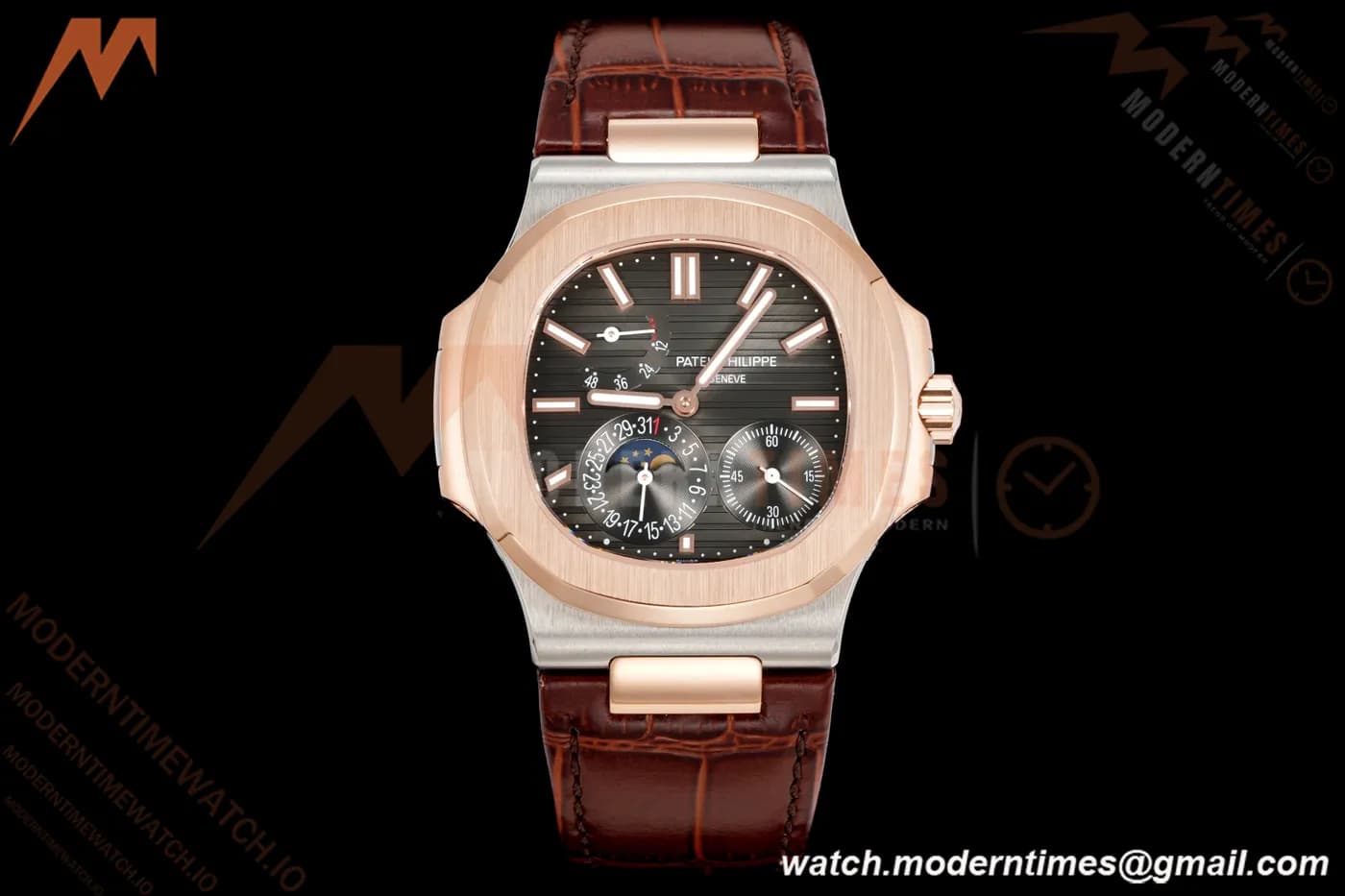 Patek Philippe - Nautilus 5712GR 40mm RG/LE Grey/Stk 3KF A240