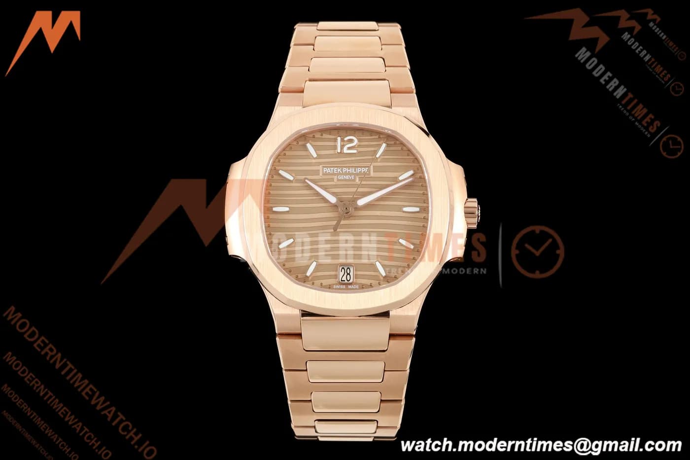 Patek Philippe - Nautilus Ladies 7118 35mm RG/RG Champ/Stk DDF DD324