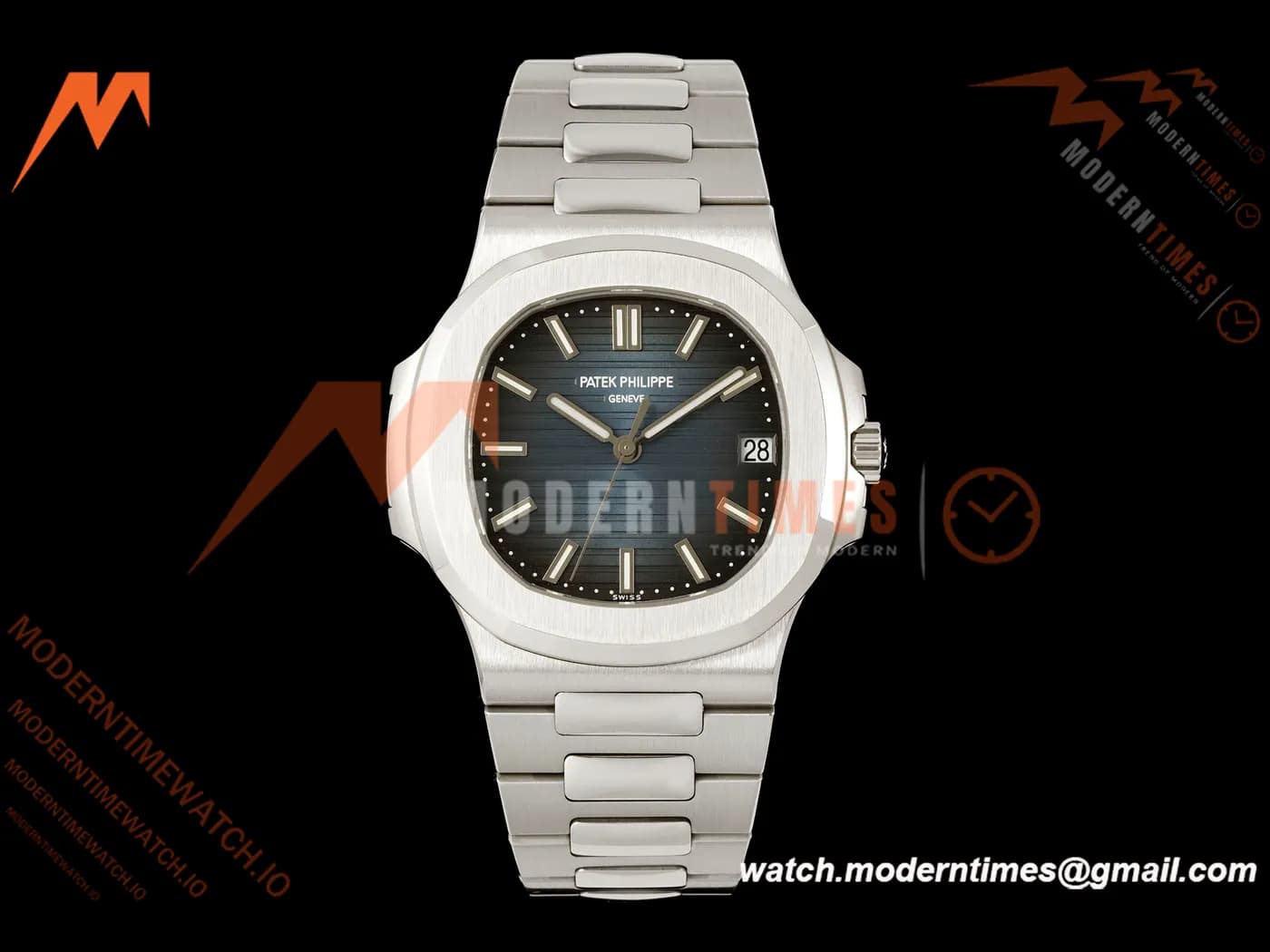 Patek Philippe - Nautilus Automatic 40mm 5711/1A SS/SS Blue Dial PPF JH330