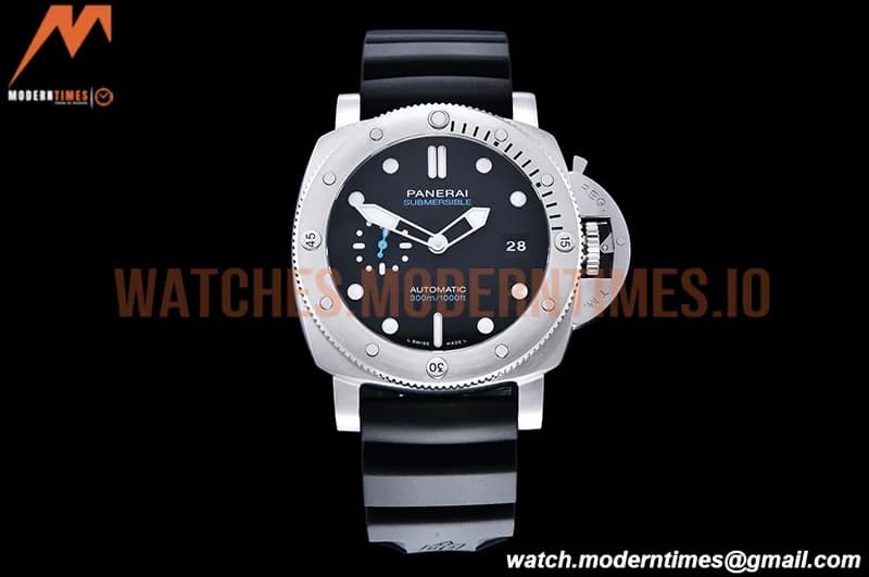 Panerai - PAM1229 Submersible Quaranta 44mm SS/RU Blk VSF P900