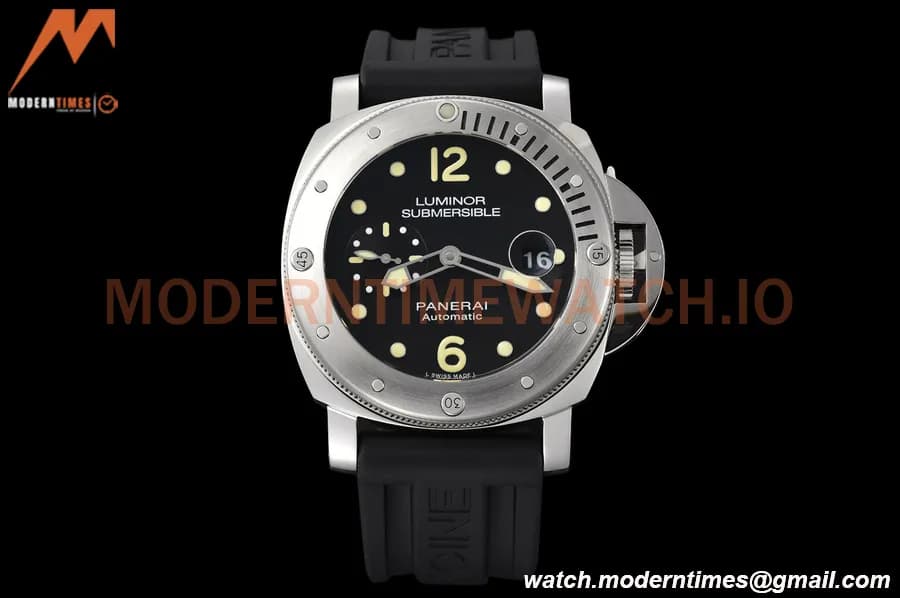 Panerai - PAM1024 Luminor Submersible Automatic Acciaio 44mm SS/RU Black VSF P900
