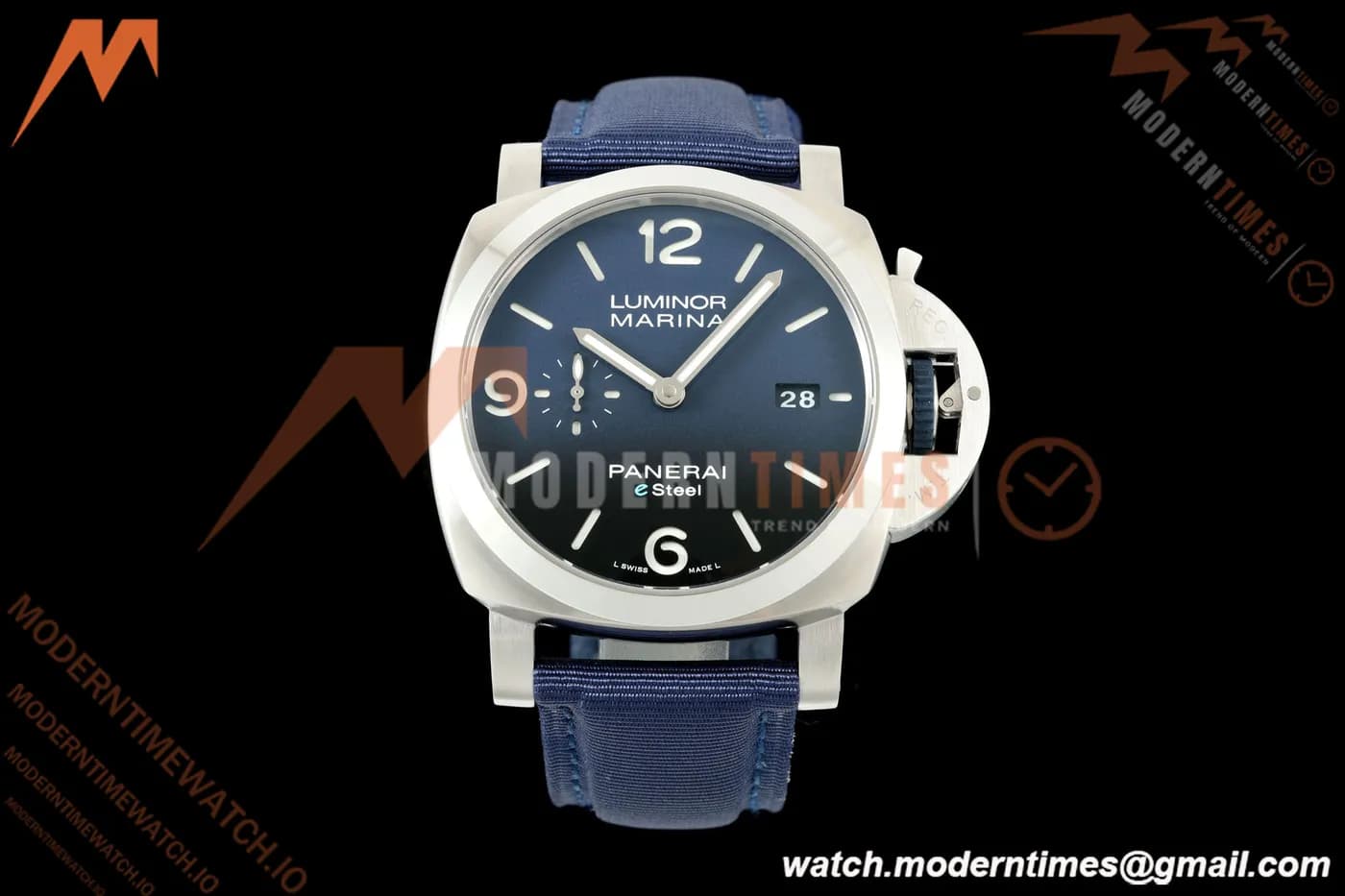 Panerai - PAM1157 Luminor Marina ESteel Automatic 44mm SS/NY Blue Dial VSF P9010