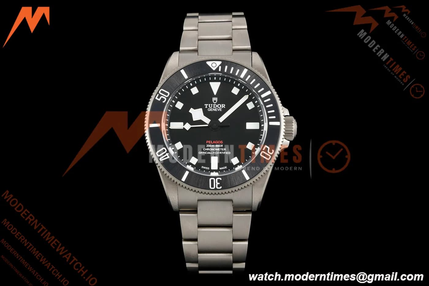 Tudor - Pelagos M25407N 39mm Automatic TI/TI Black ZF V2 A2824