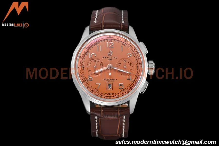 Breitling - Premier B01 Chronograph 42mm SS/LE Champ/Num BLSF A7750 Mod