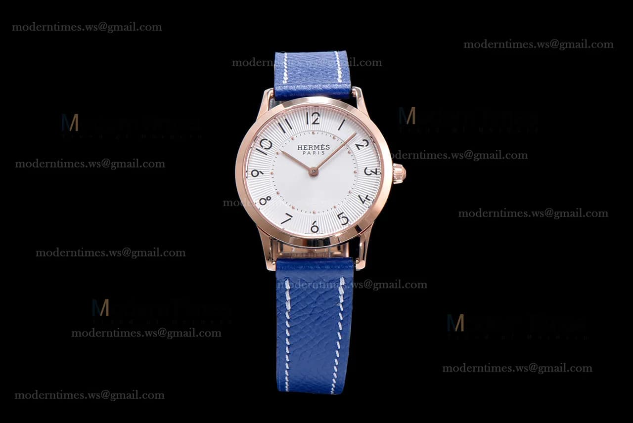 Hermes Slim D Series RG/LE BVF Wht/Blu Quartz