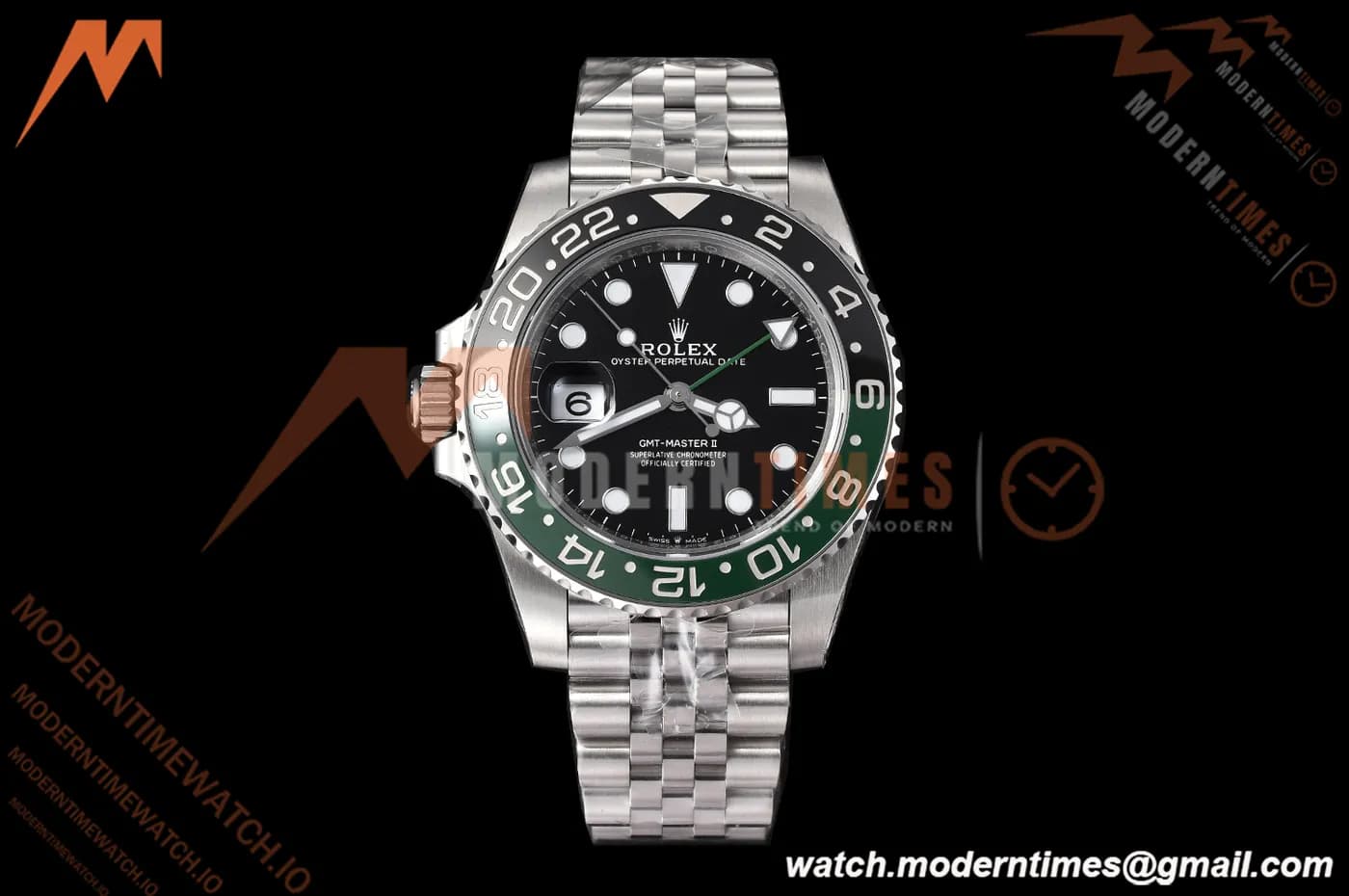 Rolex - GMT II 126720VTNR 40mm Jub SS/SS LHD Black Dial VSF V3 DD3285 CHS
