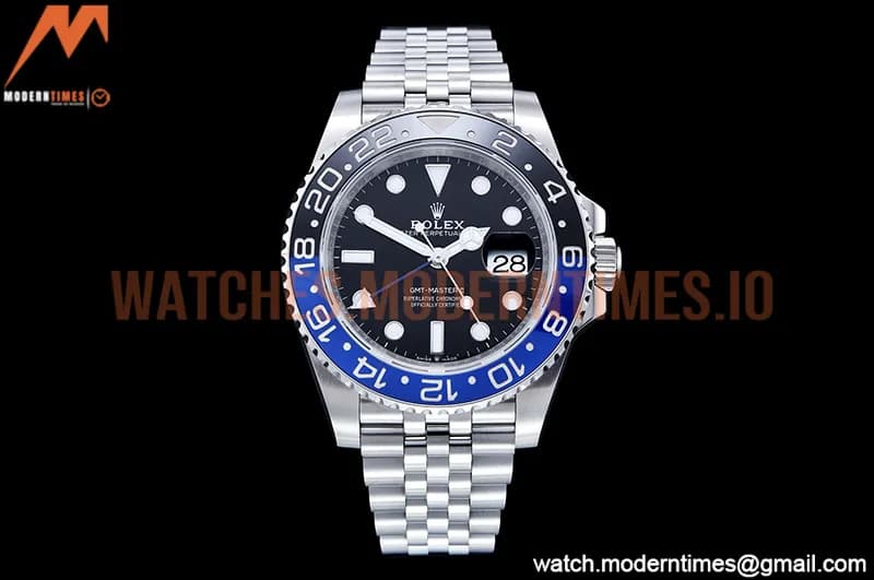Rolex - GMT II 126710 Jub 904L SS/SS Blk VSF VR3186 CHS