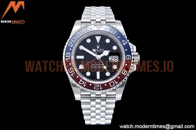 Rolex - GMT II 126710BLRO Jub 904L SS/SS Blk VSF VR3186 CHS