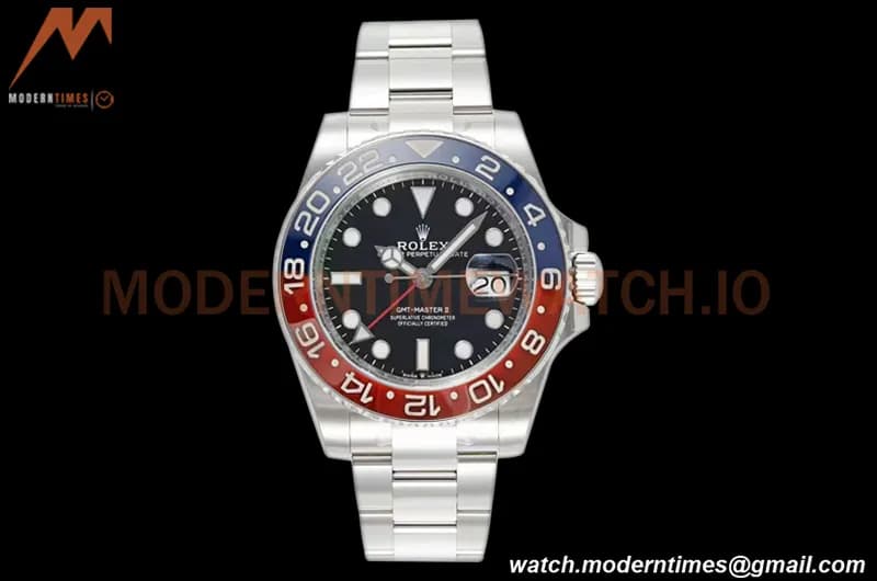 Rolex - GMT II 126710BLRO Oys 40mm 904L SS/SS Black C+F VR3285 CHS
