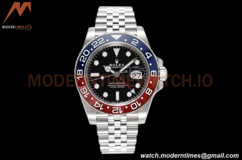 Rolex - GMT II 126710BLRO Jub 40mm 904L SS/SS Black C+F VR3285 CHS