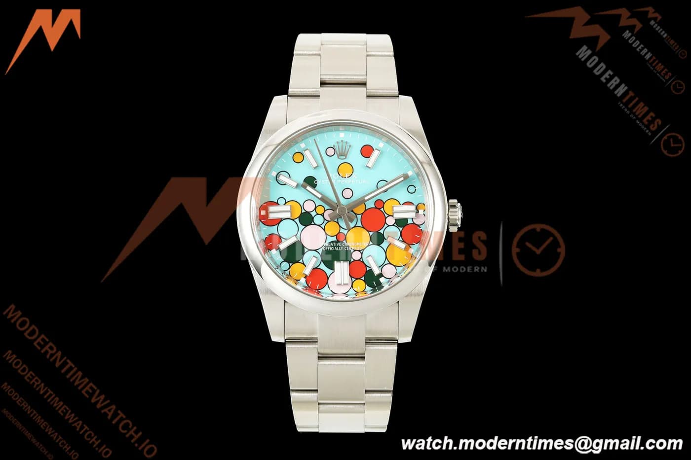 Rolex - Oyster Perpetual 41mm 124300 904L SS/SS Turquoise Celebration Dial Clean Plus DD3230