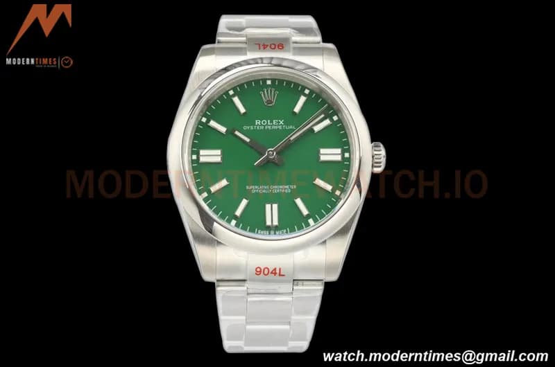 Rolex - Oyster Pert. 41mm 124300 SS/SS Green EWF A3230