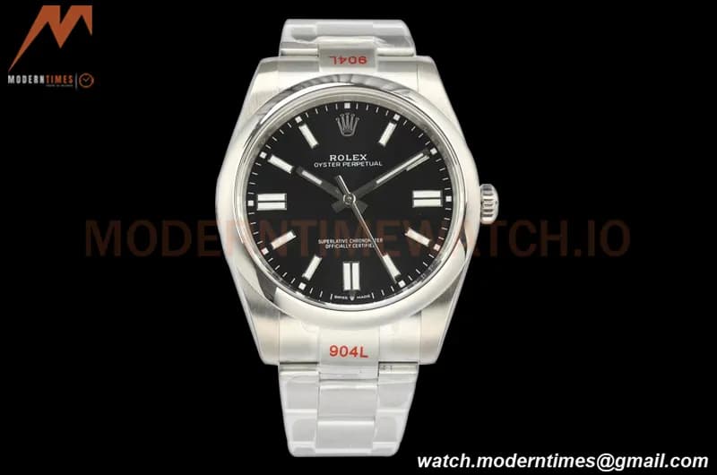 Rolex - Oyster Pert. 41mm 124300 SS/SS Black EWF A3230