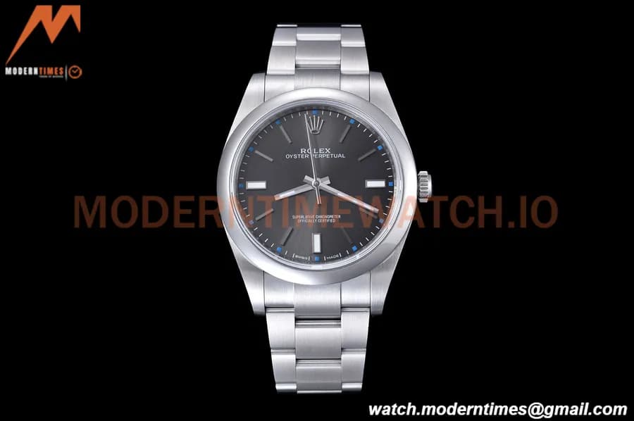 Rolex - Oyster Pert. 39mm 114300 904L SS/SS Grey EWF A3132