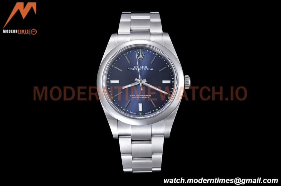 Rolex - Oyster Pert. 39mm 114300 904L SS/SS Blue EWF A3132