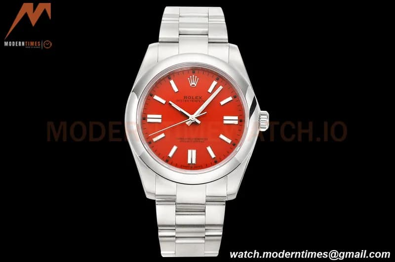 Rolex - Oyster Pert. 41mm 124300 SS/SS Coral Red OWF VR3230