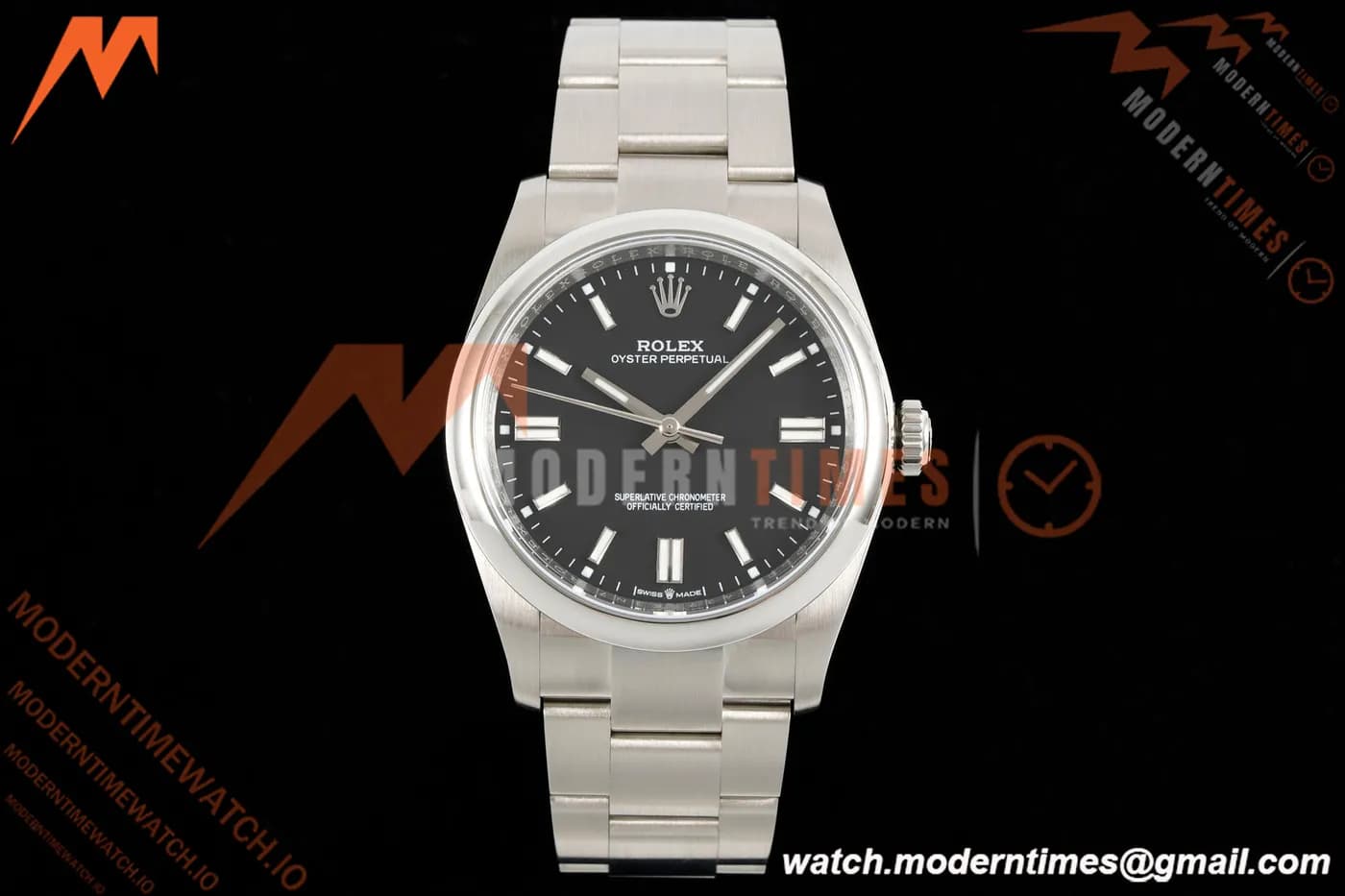 Rolex - Oyster Perpetual 126000 36mm Oys Smt 904L SS/SS Black Dial KRF VR3230