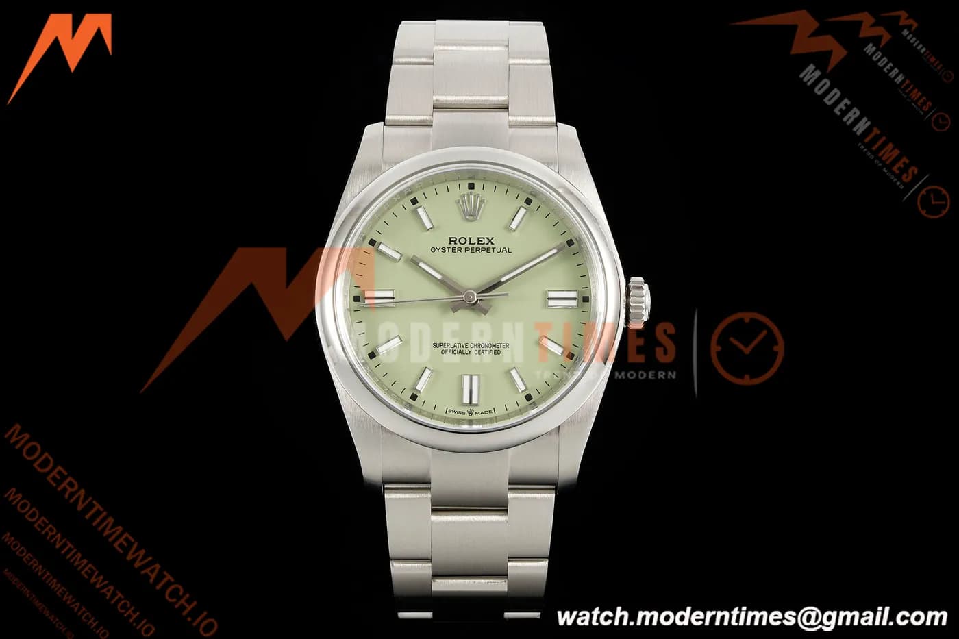 Rolex - Oyster Perpetual 126000 36mm Oys Smt 904L SS/SS Pistachio Green Dial KRF VR3230