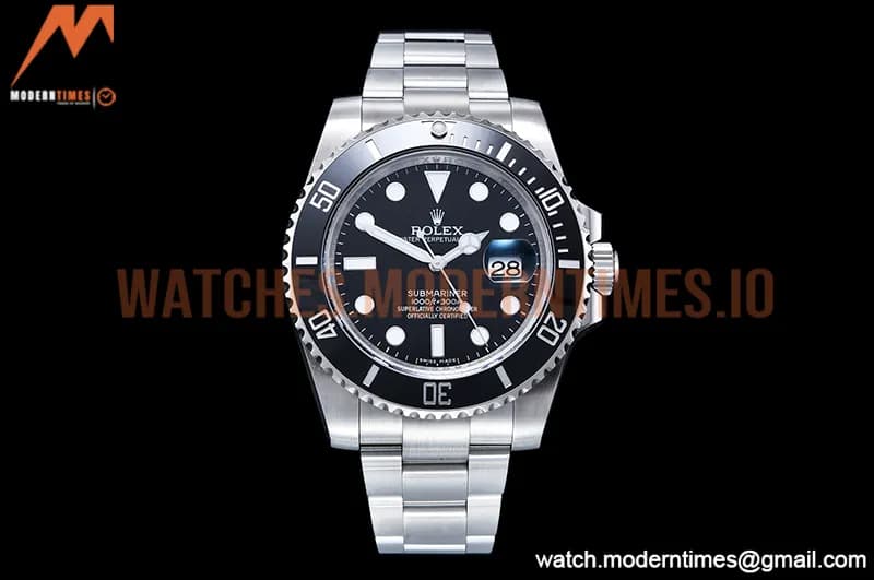 Rolex - Submariner 116610LN 904 SS/SS Blk RAF A2824