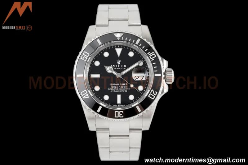 Rolex - Submariner 41mm 126610LN 904L SS/SS Black ZF V3 VR3235