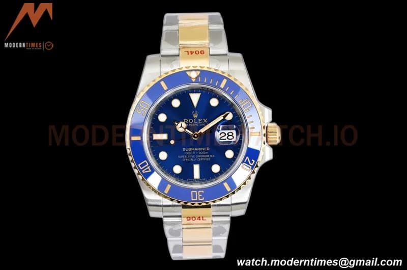 Rolex - Submariner 40mm 116613LB 316L SS/SS Blue V2 EWF A3135