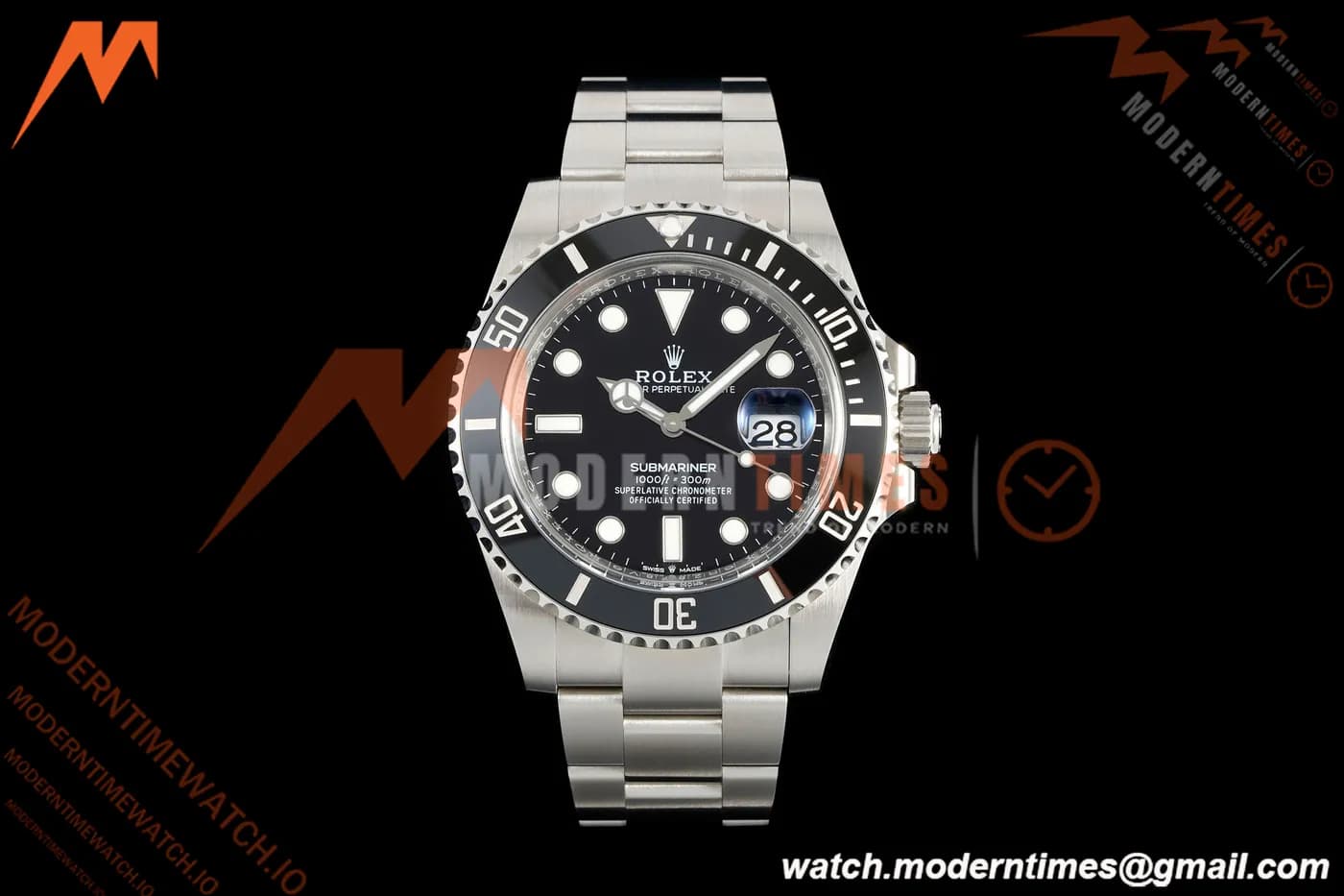 Rolex - Submariner 126610LN 904L 41mm SS/SS Black THBF SH3235