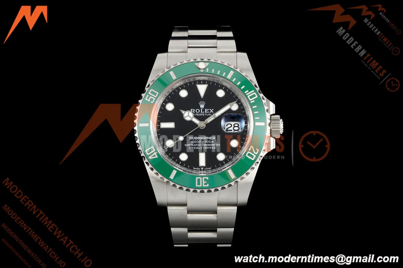 Rolex - Submariner 126610LV 904L 41mm SS/SS Black THBF SH3235
