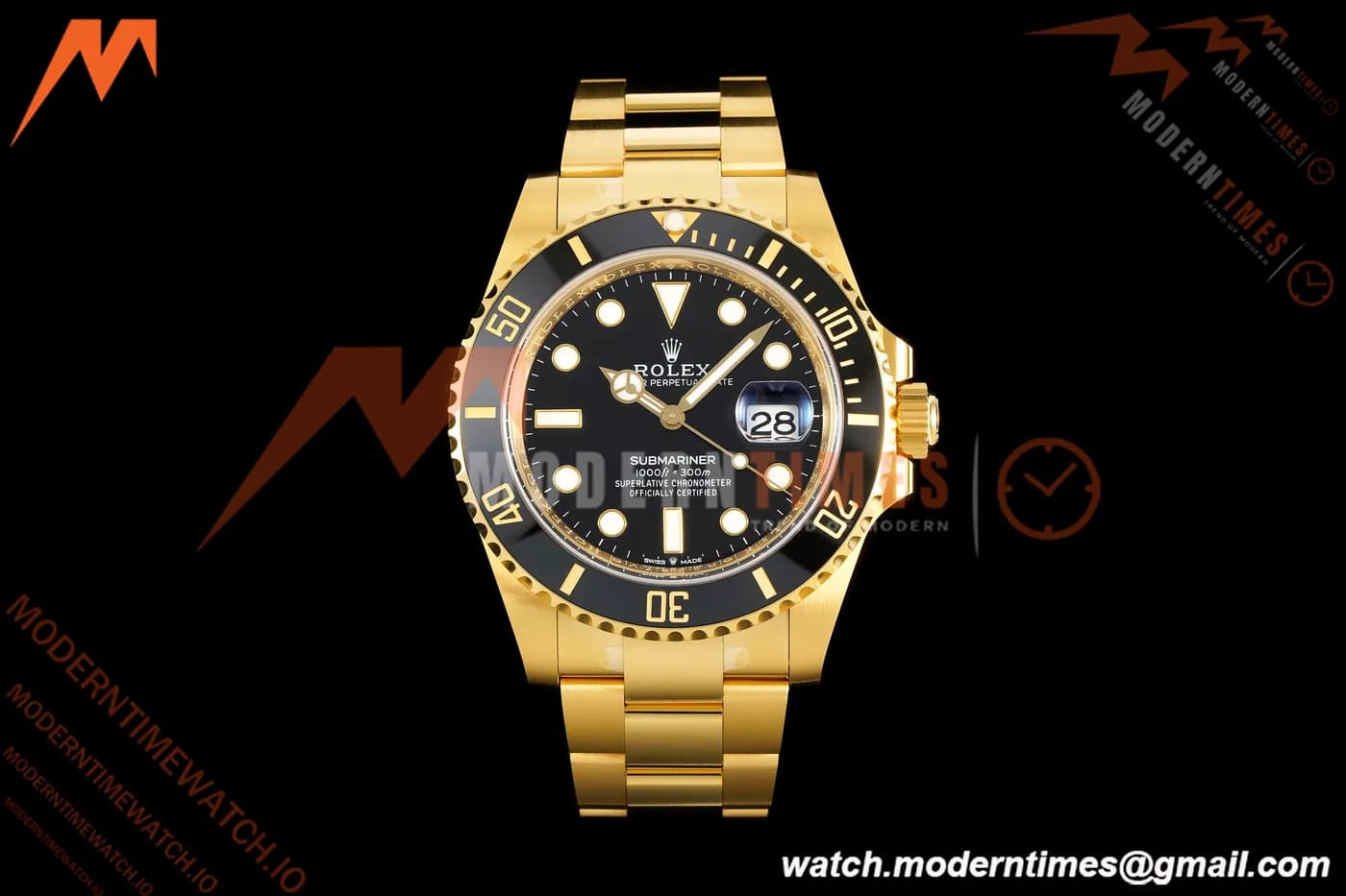 Rolex - Submariner 126618LN 904L 41mm YG/YG Black THBF SH3235