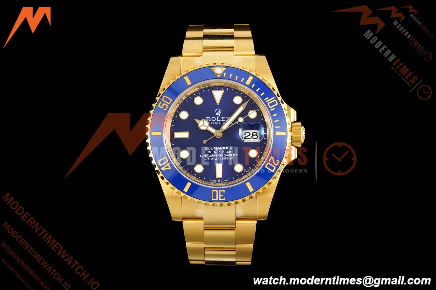 Rolex - Submariner 126618LB 904L 41mm YG/YG Blue THBF SH3235