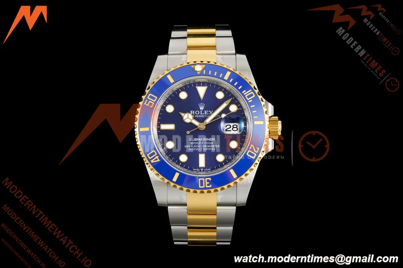 Rolex - Submariner 126613LB 904L 41mm YG/SS Blue THBF SH3235