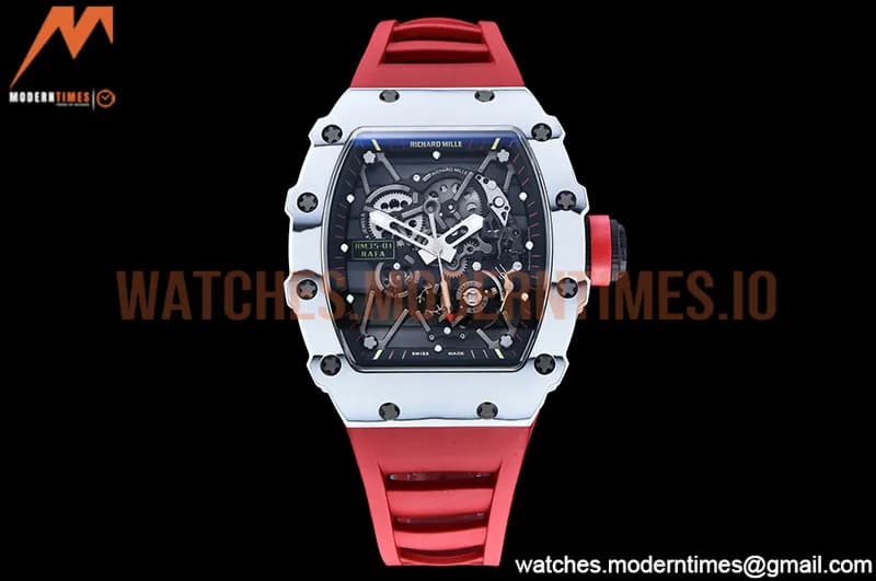 Richard Mille - RM35-01 Rafael Nadal Red W-NTPT/RU Skele RMXF RMUL3