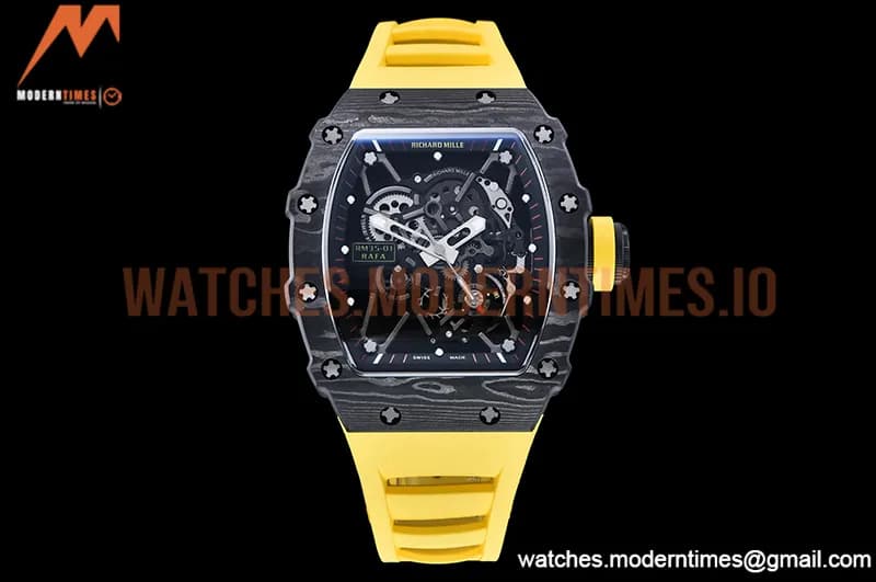 Richard Mille - RM35-01 Rafael Nadal Yelw NTPT/RU Skele RMXF RMUL3