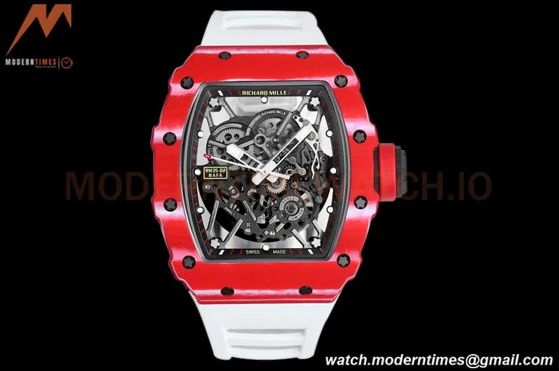 Richard Mille - RM35-02 Rafael Nadal Red/Wht FC/VRU BBR RMAL1