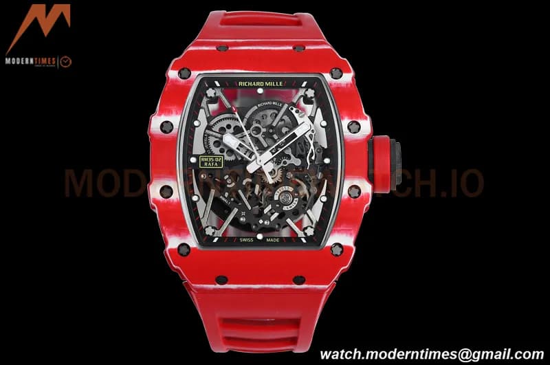 Richard Mille - RM35-02 Rafael Nadal Red/Red FC/VRU BBR RMAL1