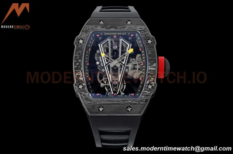 Richard Mille - RM027-03 Tourbillon Rafael Nadal NTPT/RU/Blk Skeleton RMF Tourb