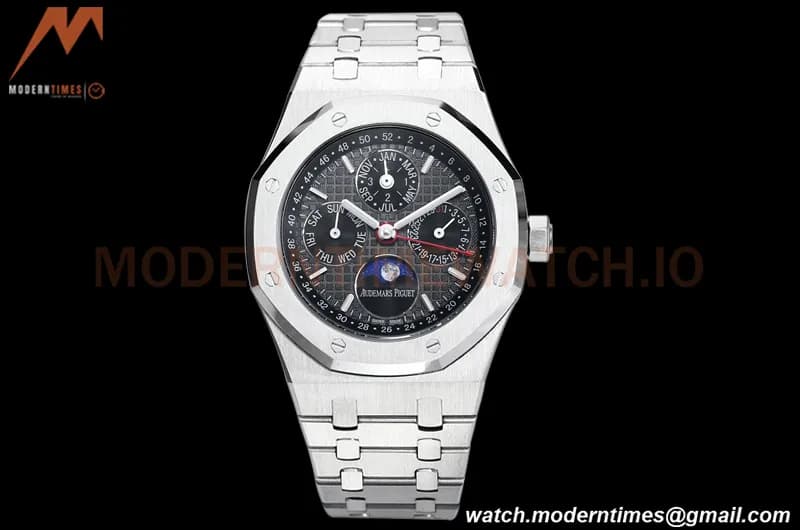 Audemars Piguet - Royal Oak Perpetual Calendar 26609TI SS/SS Grey BBRF A5134