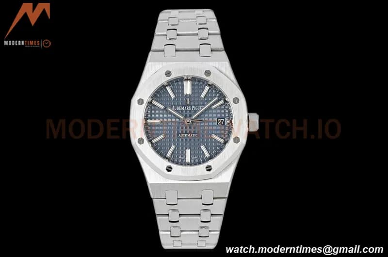 Audemars Piguet - Royal Oak 37mm 15450ST SS/SS Blue Stick IPF A3120
