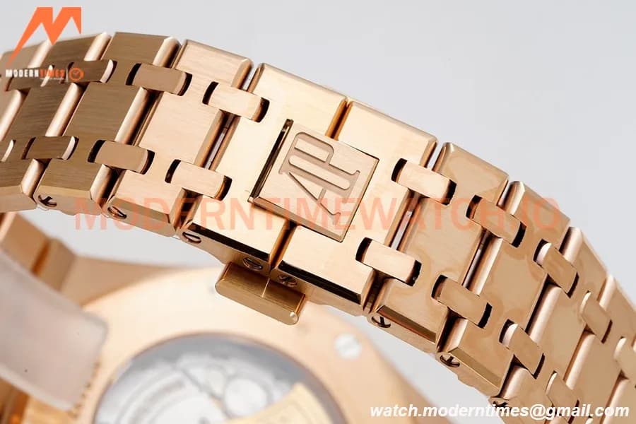 Audemars Piguet - Royal Oak 15400OR RG/RG White ZF V2 A3120