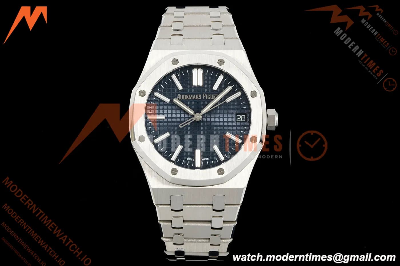 Audemars Piguet - Royal Oak 41mm 15510ST SS/SS Blu/Stk RSF A4302 Mod
