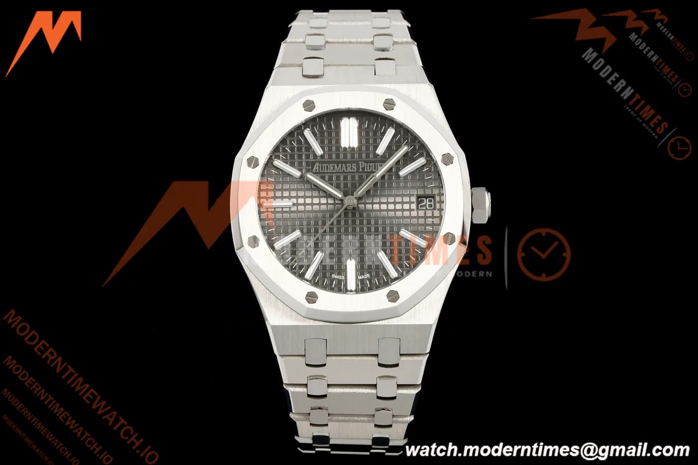 Audemars Piguet - Royal Oak 41mm 15510ST SS/SS Grey/Stk RSF A4302 Mod