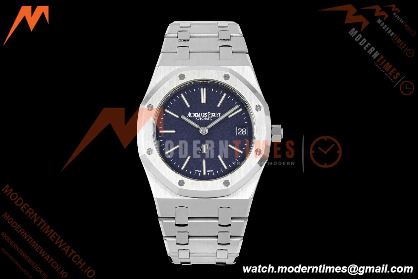 Audemars Piguet - Royal Oak 39mm 16202BC SS/SS Blue Brain Dial ZF A7121