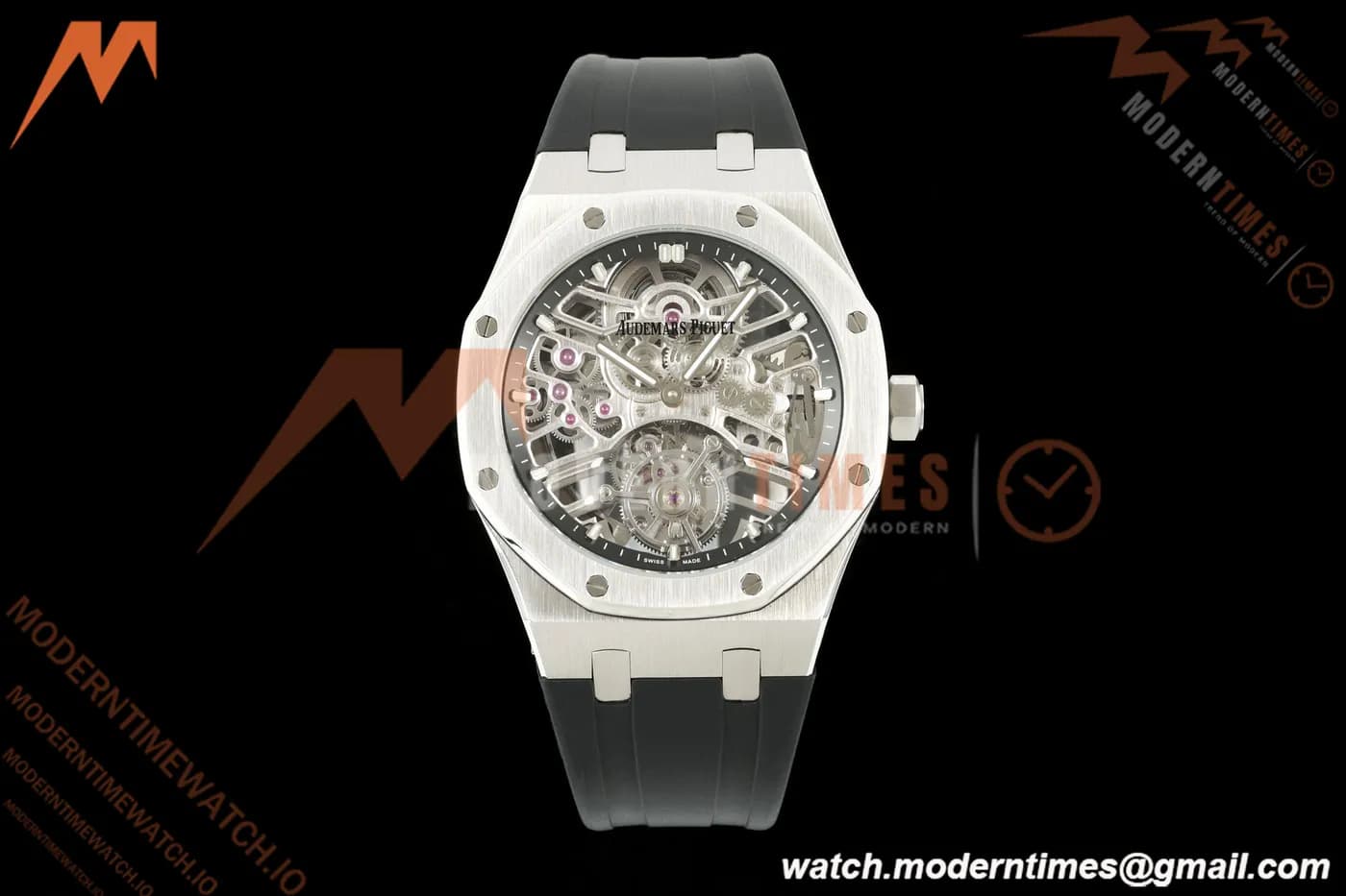 Audemars Piguet - Royal Oak 41mm 26735ST SS/RU Skeleton Dial APPF Tourbillon